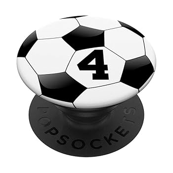 Amazon.com: Soccer Ball Number 4 Player Team Black Zx : Cell